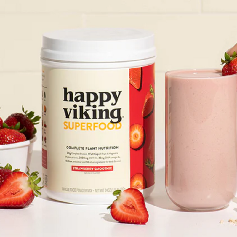 Badass Banana Berry Smoothie