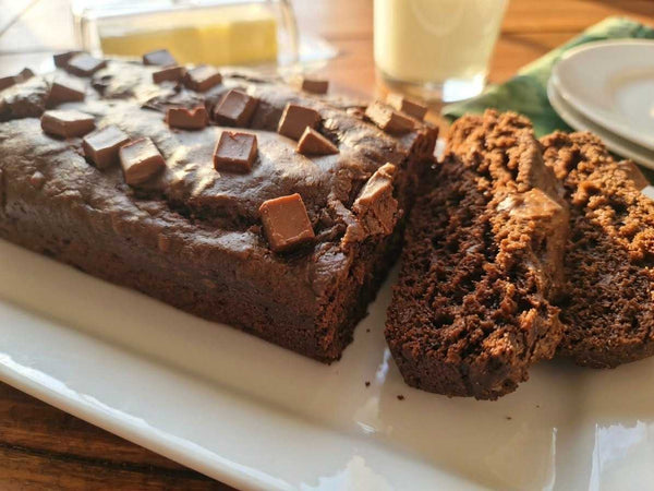 Chocolate Banana Protein Bread