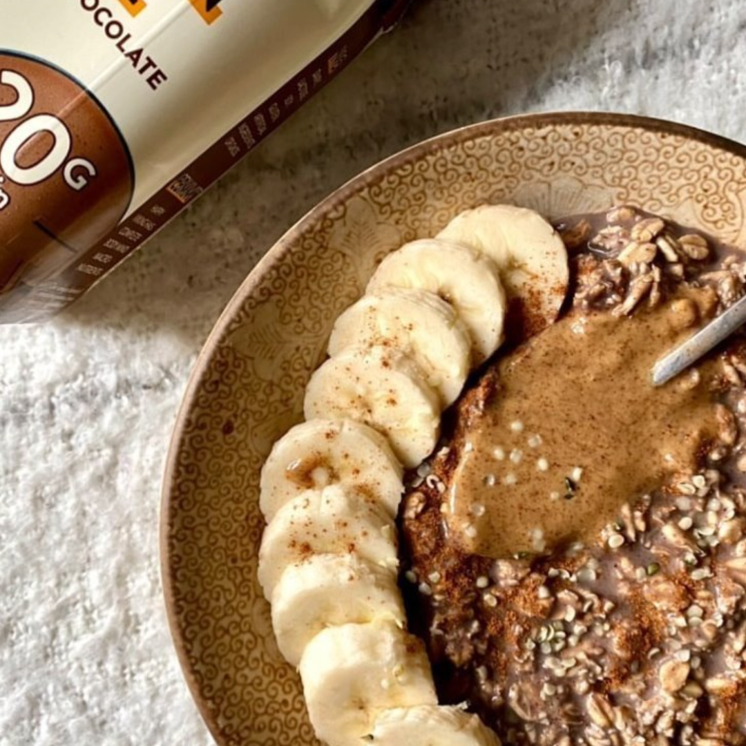 Chocolate Banana Overnight Oats
